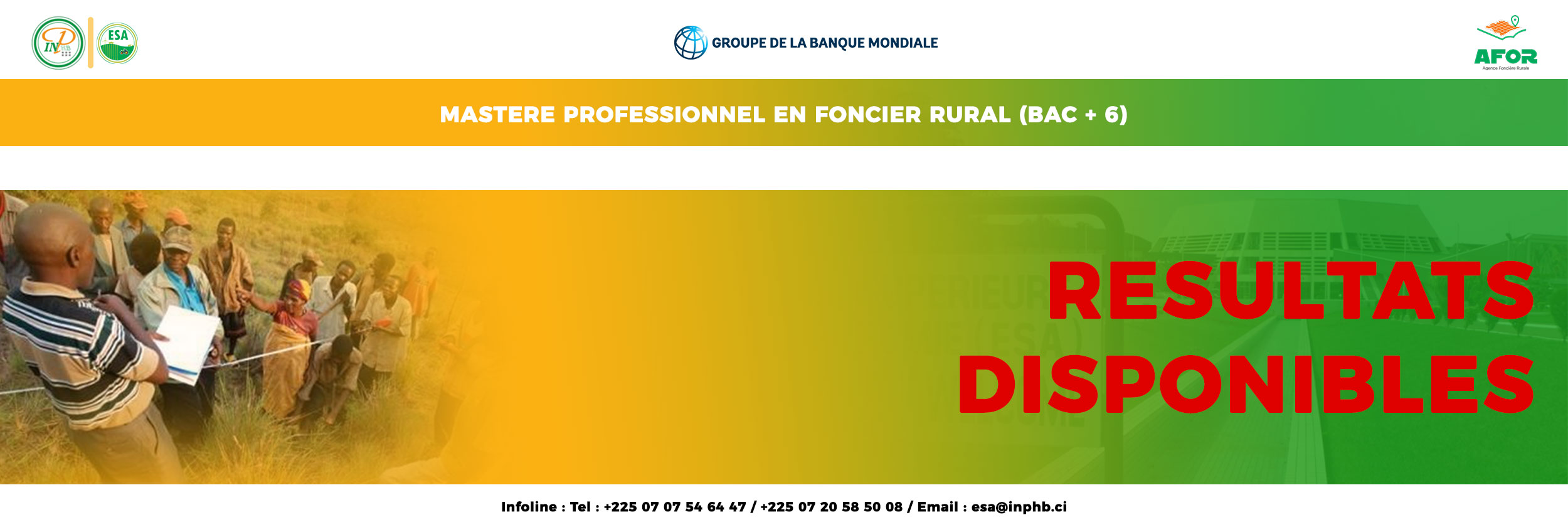 MASTER FONCIER RURAL